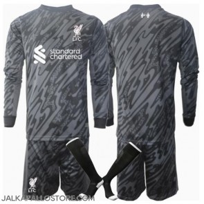 Liverpool Maalivahti Kotipaita Lapsille 2024-25 Pitkähihainen (+ shortsit)